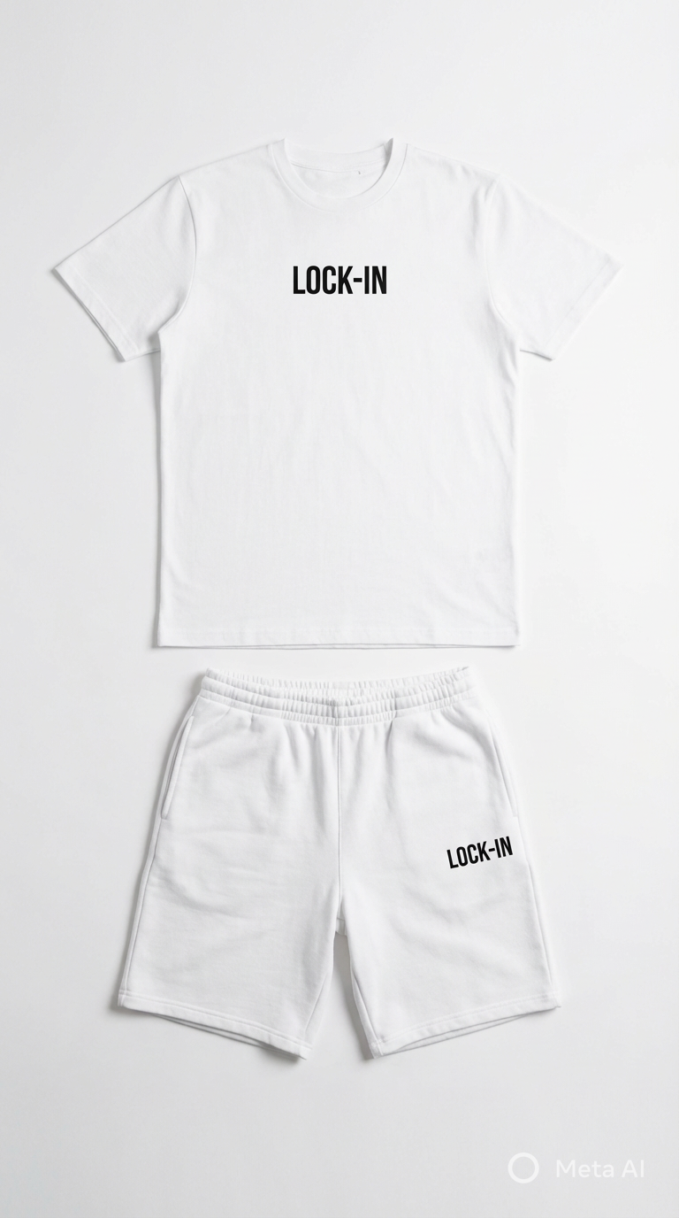 G-LOCK “LOCK IN” TEE & SHORTS STARTER PACK