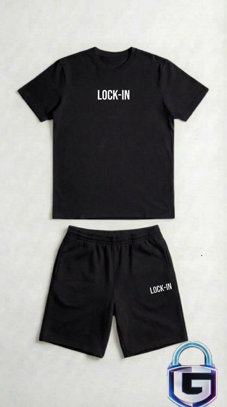 G-LOCK “LOCK IN” TEE & SHORTS STARTER PACK
